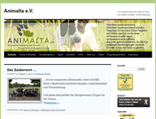 Tablet Screenshot of animalta.com